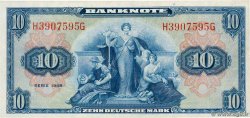 10 Deutsche Mark GERMAN FEDERAL REPUBLIC  1948 P.05a XF