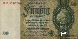 50 Reichsmark ALLEMAGNE  1933 P.182b pr.SPL