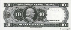 10 Colones SALVADOR  1983 P.135a NEUF