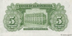 5 Pesos Oro COLOMBIA  1953 P.399a UNC