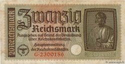 20 Reichsmark ALLEMAGNE  1940 P.R139 TTB