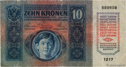 10 Korona HUNGARY  1920 P.019 F