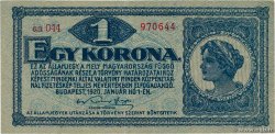 1 Korona HUNGRíA  1920 P.057