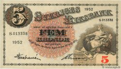 5 Kronor SUÈDE  1952 P.33ai fST+