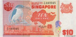 10 Dollars SINGAPORE  1976 P.11b BB