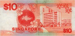 10 Dollars SINGAPOUR  1988 P.20 TTB
