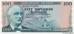 100 Kronur ISLAND  1961 P.44a ST