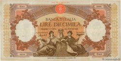 10000 Lire ITALIA  1955 P.089c MB