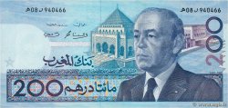 200 Dirhams MAROC  1987 P.66b