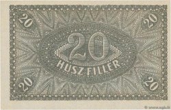 20 Filler  HONGRIE  1920 P.043 NEUF