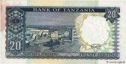 20 Shillings TANZANIA  1966 P.03e XF
