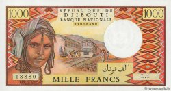 1000 Francs DSCHIBUTI   1979 P.37a