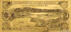 30 Dollars EAST CARIBBEAN STATES  1983 P.Cs1 FDC