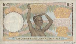 100 Francs FRENCH WEST AFRICA  1941 P.23 S