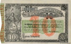 10 Pesos Non émis URUGUAY  1871 PS.171b TTB+