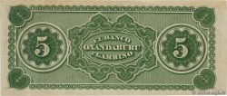 5 Pesos Fuertes Non émis ARGENTINA  1869 PS.1792r q.FDC