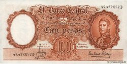 100 Pesos ARGENTINA  1957 P.272c EBC
