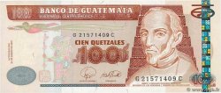 100 Quetzales GUATEMALA  2007 P.114b FDC