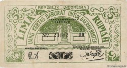 5 Rupiah INDONESIA Serang 1947 PS.122 VF