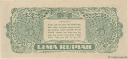 5 Rupiah INDONESIEN  1947 P.021 ST