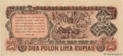 25 Rupiah INDONESIA  1947 P.023 XF