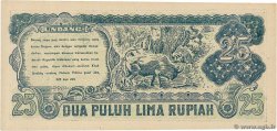 25 Rupiah INDONESIA  1947 P.027 UNC