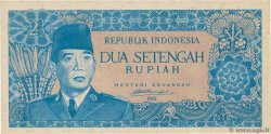 2.5 Rupiah INDONESIA  1961 P.079B FDC