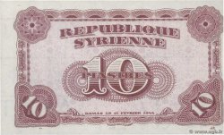 10 Piastres SYRIA  1944 P.056 UNC