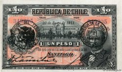 1 Peso CHILE  1911 P.015a
