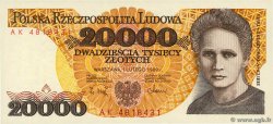 20000 Zlotych POLAND  1989 P.152a