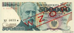 500000 Zlotych Spécimen POLAND  1990 P.156s UNC