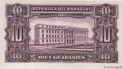 10 Guaranies PARAGUAY  1952 P.187c UNC