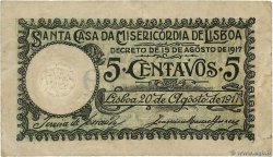 5 Centavos PORTUGAL Lisboa 1917  TTB
