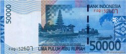 50000 Rupiah INDONESIA  2005 P.145a UNC