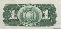 1 Boliviano BOLIVIA  1911 P.102a SPL