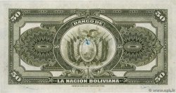 50 Bolivianos BOLIVIEN  1929 P.116 fST