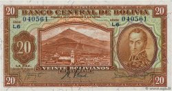 20 Bolivianos BOLIVIA  1928 P.131