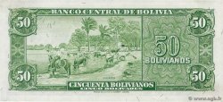 50 Bolivianos BOLIVIEN  1945 P.141 ST