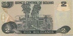 2 Bolivianos BOLIVIA  1990 P.202b UNC