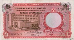 1 Pound NIGERIA  1967 P.08 MBC+