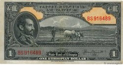1 Dollar ETIOPIA  1945 P.12b