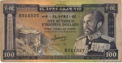 100 Dollars ÉTHIOPIE  1966 P.29a