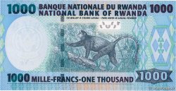 1000 Francs RUANDA  2004 P.31a FDC