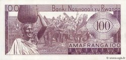100 Francs RWANDA  1964 P.08a NEUF