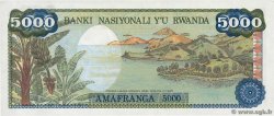 5000 Francs RUANDA  1978 P.15a ST