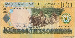 100 Francs RUANDA  2003 P.29a