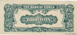 1000 Won COREA DEL SUD  1950 P.08 FDC