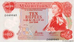 10 Rupees MAURITIUS  1967 P.31c UNC