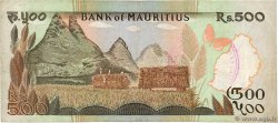 500 Rupees ISOLE MAURIZIE  1988 P.40a BB
