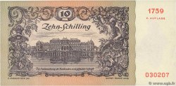 10 Schilling ÖSTERREICH  1950 P.128 VZ